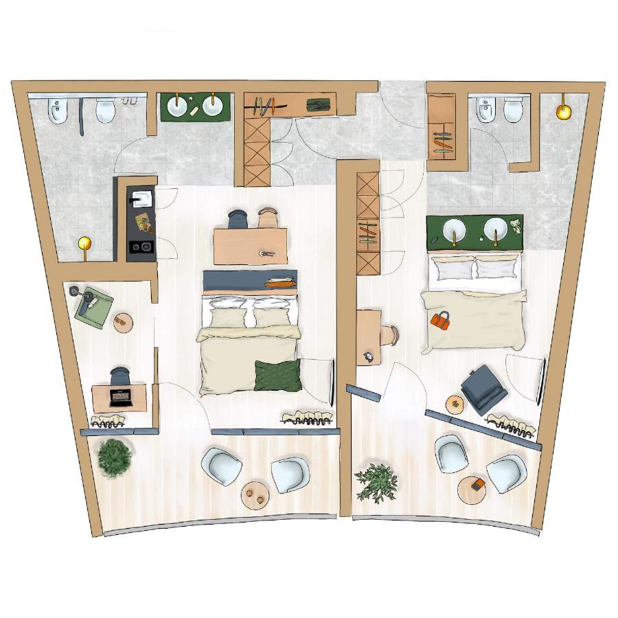 Olm Nature Escape - Eco Aparthotel Campo Tures Bagian luar foto